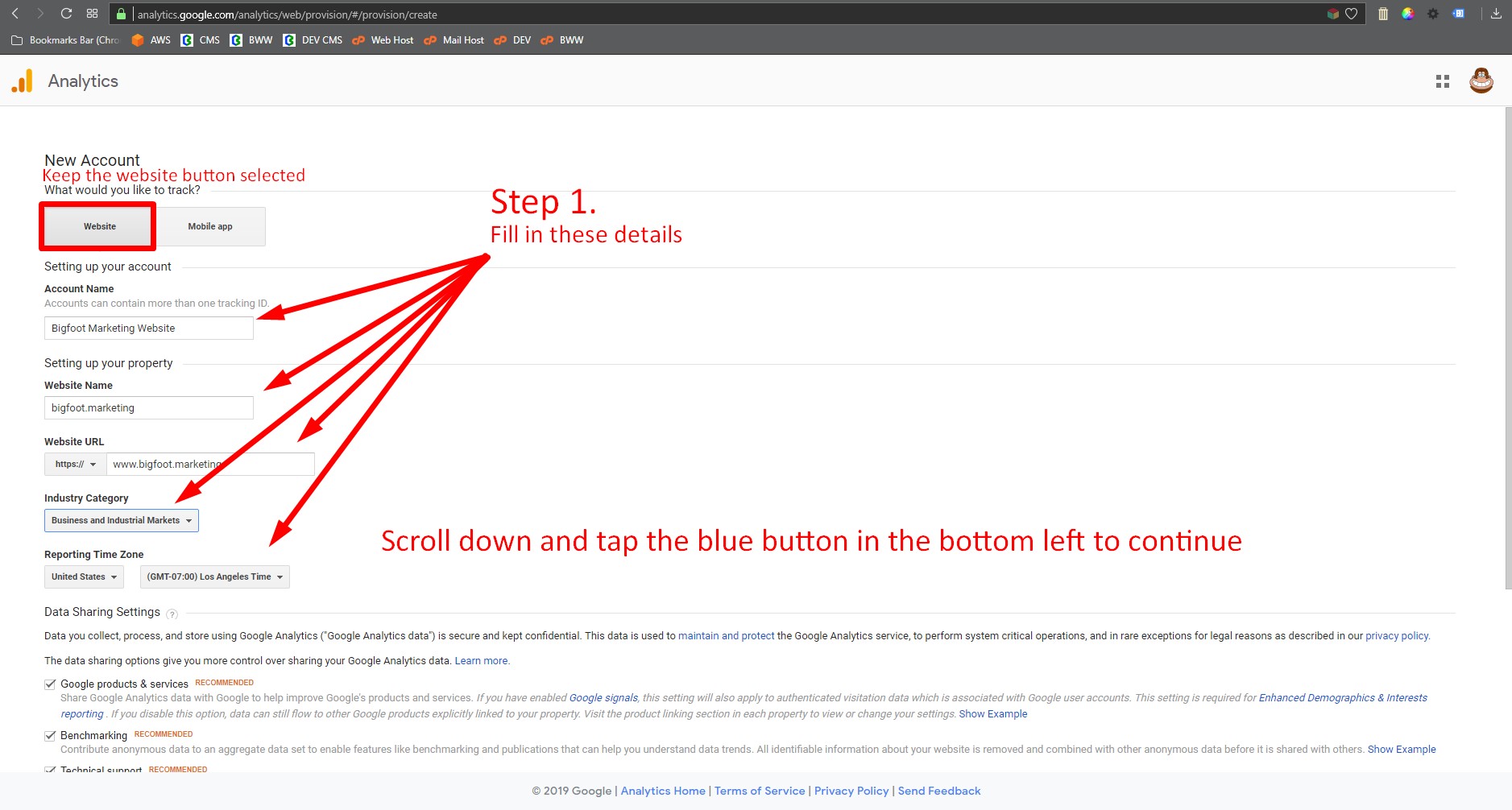 Step 2. Login to Google Analytics: https://analytics.google.com Step 2. Login to Google Analytics: https://analytics.google.com